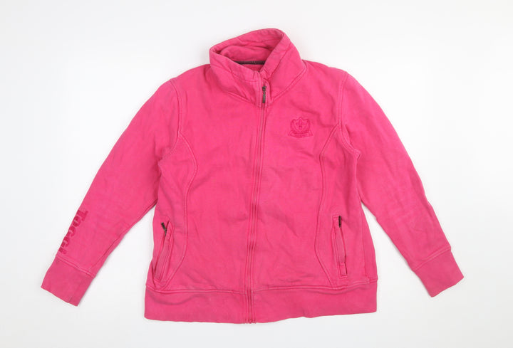 Toggi Women's Pink Full Zip Fleece Sweatshirt UK 12