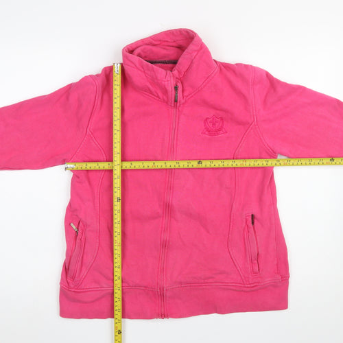 Toggi Women's Pink Full Zip Fleece Sweatshirt UK 12