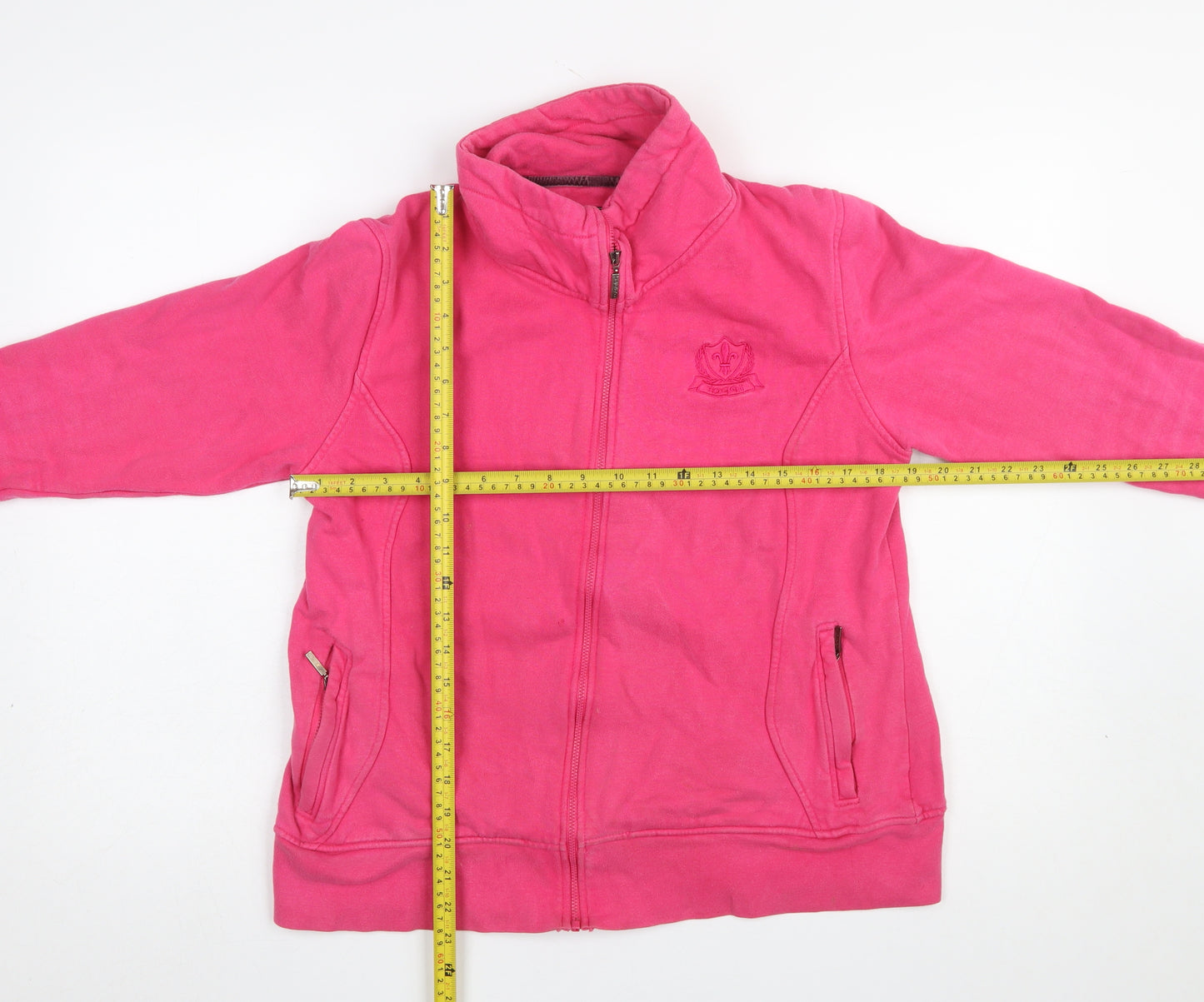 Toggi Women's Pink Full Zip Fleece Sweatshirt UK 12