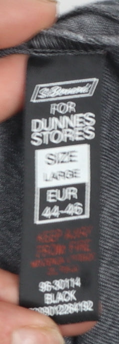 Dunnes Stores Women Grey Full Zip Hooded Sweatshirt Large