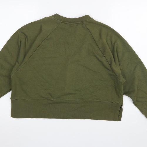 Nike Women's Green Dri-FIT Pullover Sweatshirt Size S