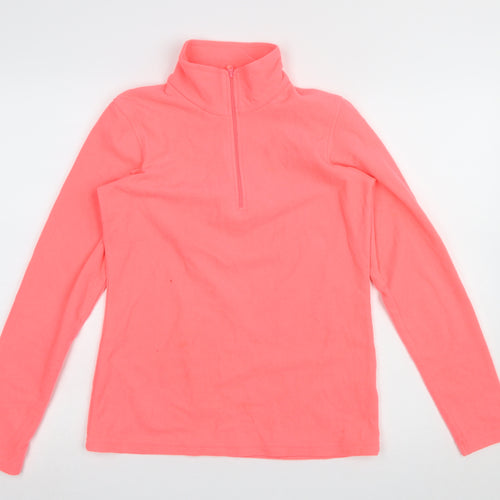 Mountain Warehouse Women’s Coral 1/2 Zip Fleece Sweatshirt Size S