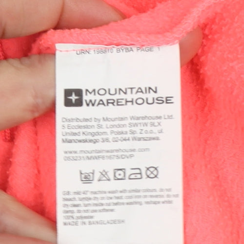 Mountain Warehouse Women’s Coral 1/2 Zip Fleece Sweatshirt Size S