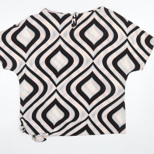 Principles by Ben de Lisi Womens Multicoloured Size 14 Geometric Tunic Blouse