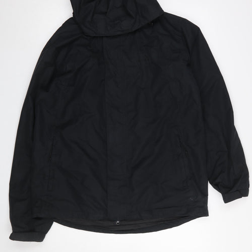 Peter Storm Men's Black Waterproof Hooded Rain Jacket M