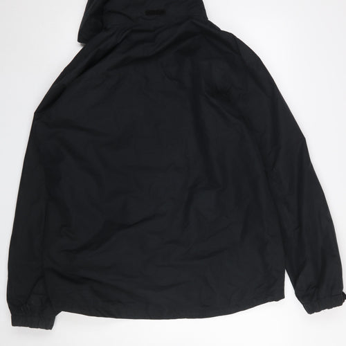 Peter Storm Men's Black Waterproof Hooded Rain Jacket M