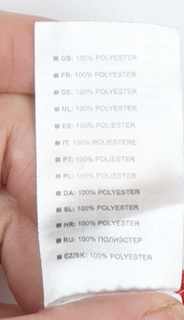 Trespass Boys Red Fleece Pullover Sweatshirt 5-6 Years Outdoor Warm Top