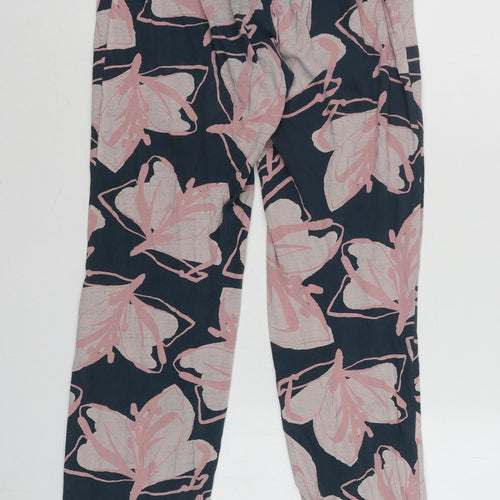 Next Women’s Blue Floral Cotton Pyjama Pants Size S