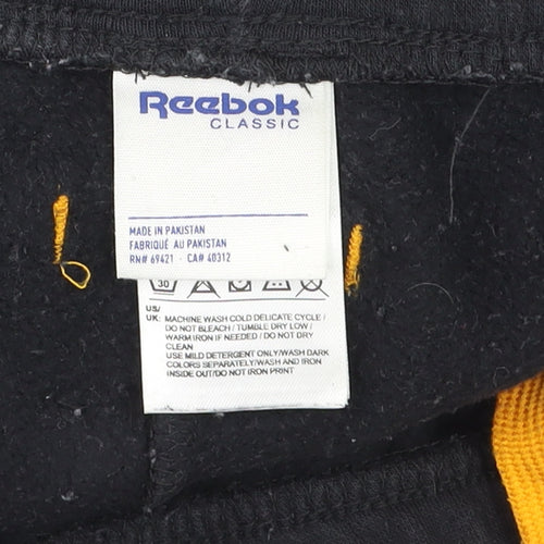 Reebok Men's Black Jogger Activewear Trousers Size 30 Regular Fit