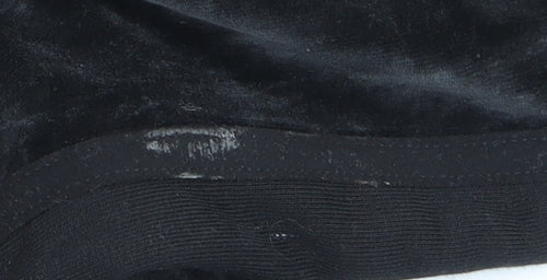 Puma Men's Black Velour Track Pants XS Regular Fit Activewear