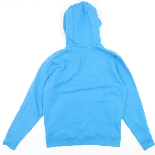Ronhill Men's Blue Pullover Hoodie Small Sports Fleece Sweatshirt