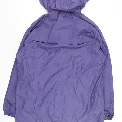 High Point Womens Purple XL Waterproof Rain Coat Hooded Jacket