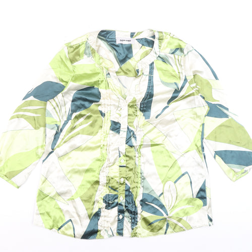 Gerard Women's Multicoloured Floral Tunic Blouse Size 12