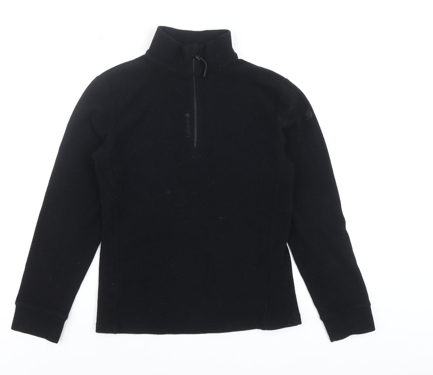 Lafuma Men's Black Fleece 1/2 Zip Pullover Sweatshirt Size S