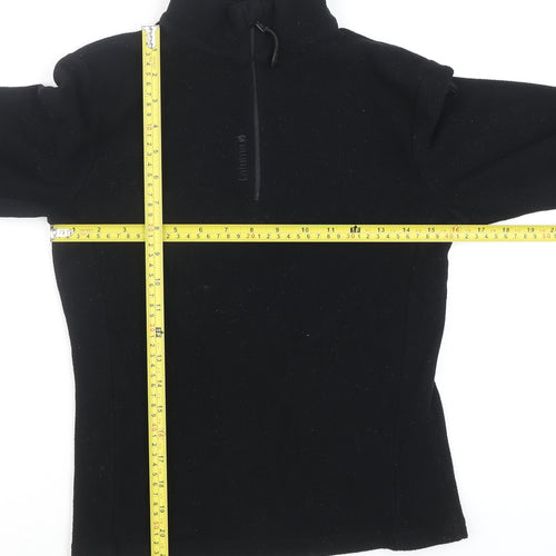 Lafuma Men's Black Fleece 1/2 Zip Pullover Sweatshirt Size S