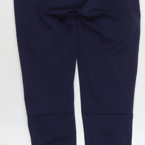 Puma Boys Blue 11-12 Years Track Pants Regular Fit Tapered Sports Trousers