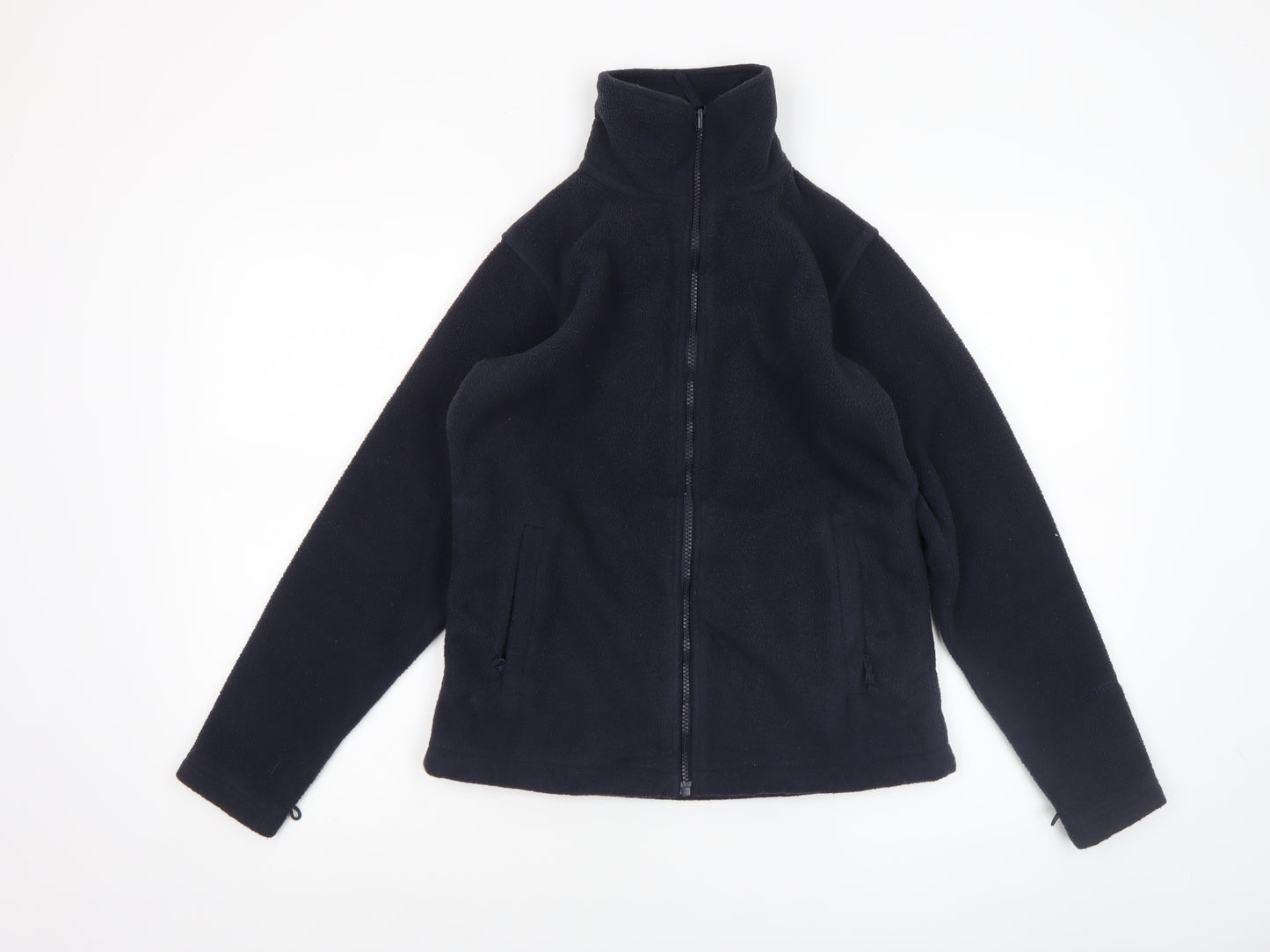 Peter Storm Women's Blue Fleece Jacket Size 10 Full Zip Outdoor