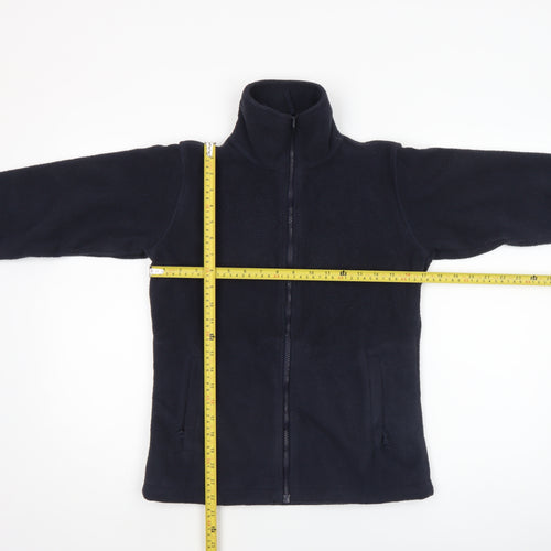 Peter Storm Women's Blue Fleece Jacket Size 10 Full Zip Outdoor