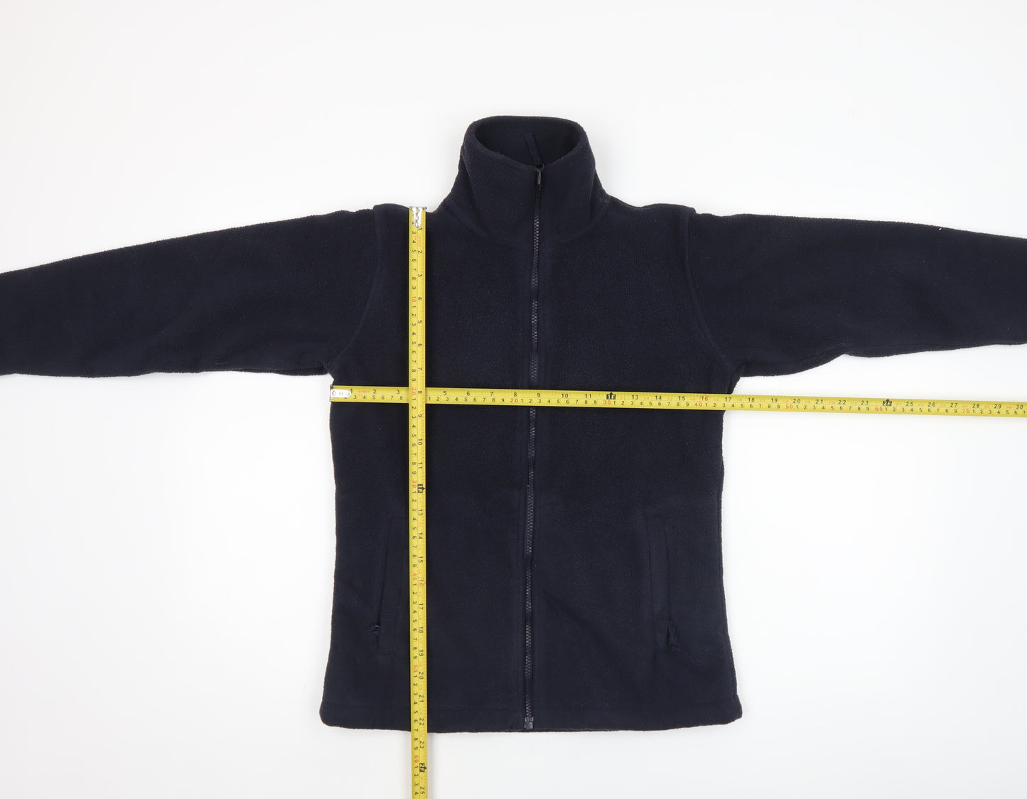 Peter Storm Women's Blue Fleece Jacket Size 10 Full Zip Outdoor