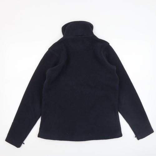 Peter Storm Women's Blue Fleece Jacket Size 10 Full Zip Outdoor