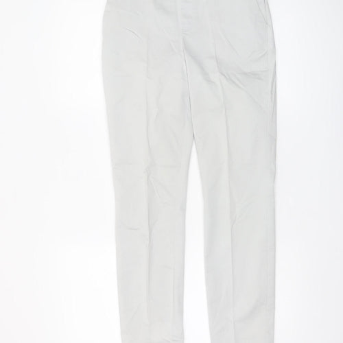 Dunnes Women's Beige Chino Trousers Size 8 Cotton Blend