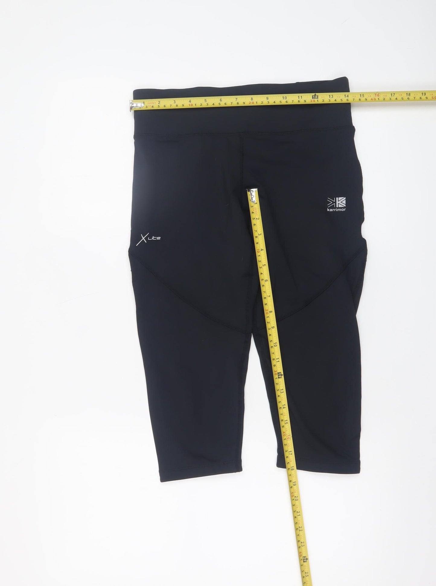 Karrimor Womens Black Size 10 X-Lite Biker Running Shorts