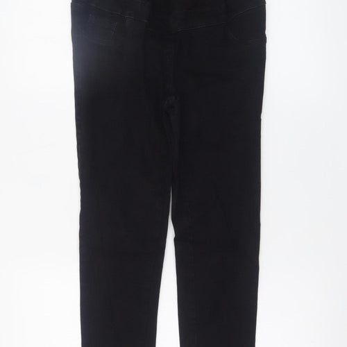 Next Women’s Black Maternity Jegging Jeans Size 8S High Rise Slim Fit