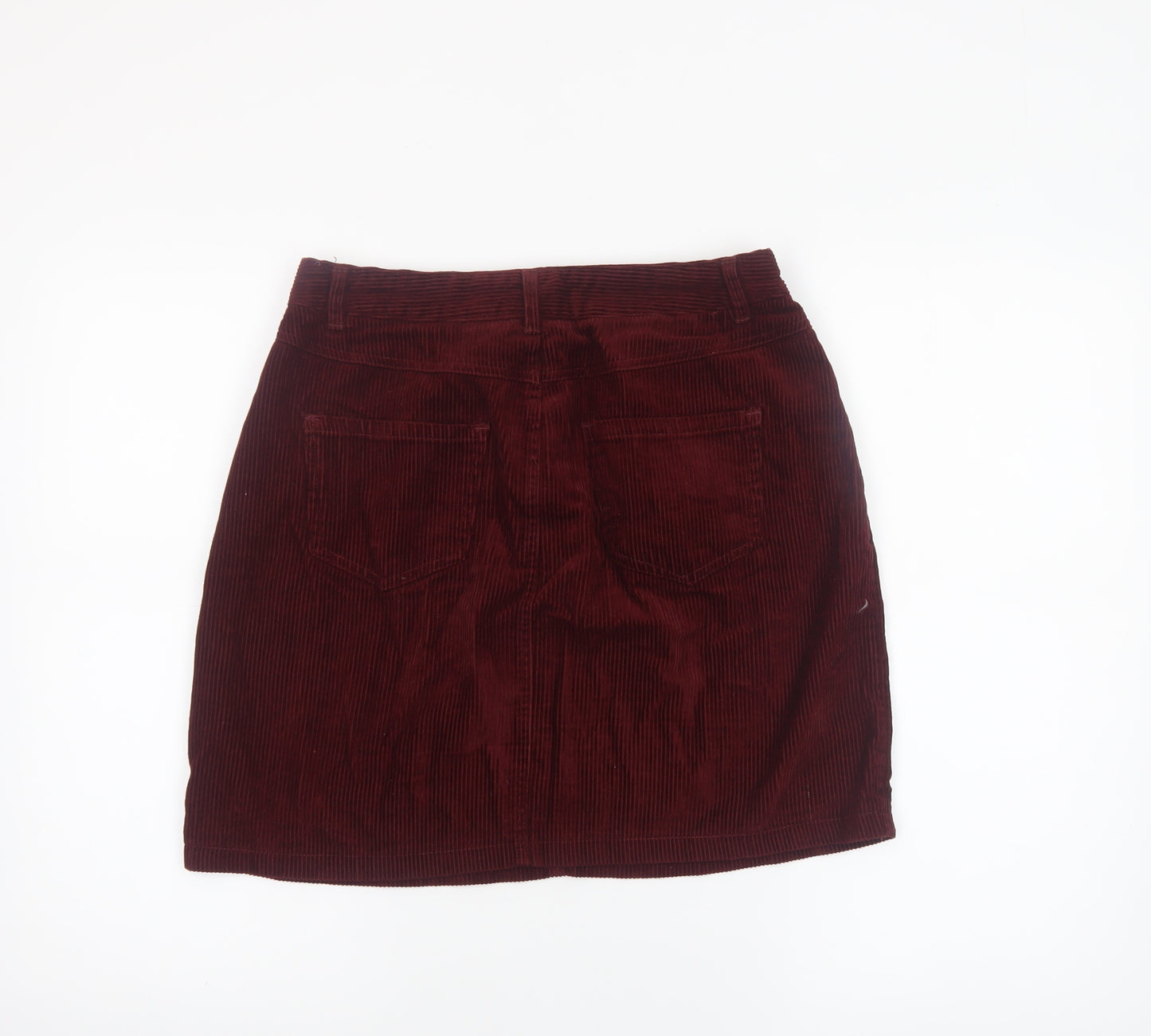 New Look Women’s Brown Corduroy Short Skirt Size 10 Tall