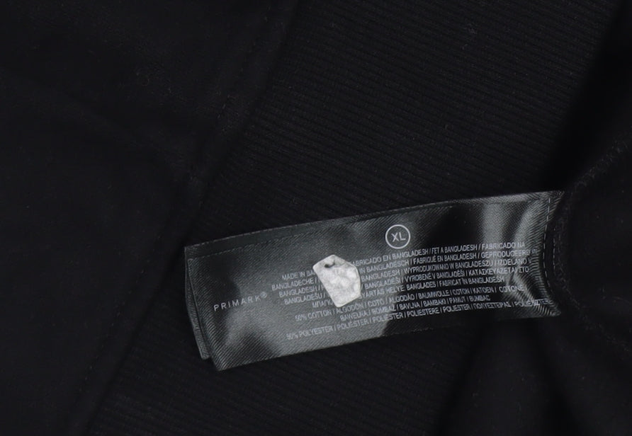 Primark Men's Black XL The Scream Edvard Munch Graphic Pullover Sweatshirt