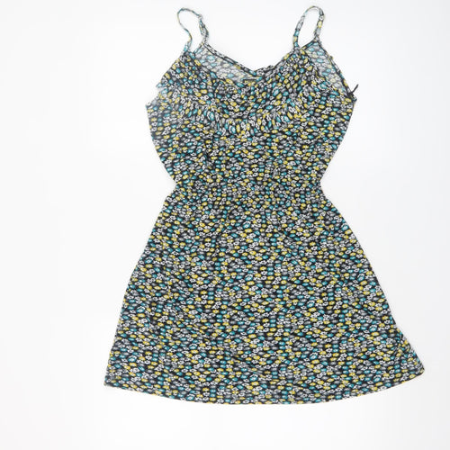 Pussycat London Women's Multicoloured Floral Slip Dress M