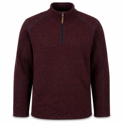 Mountain Warehouse Men's Red 1/4 Zip Fleece Sweatshirt Size L