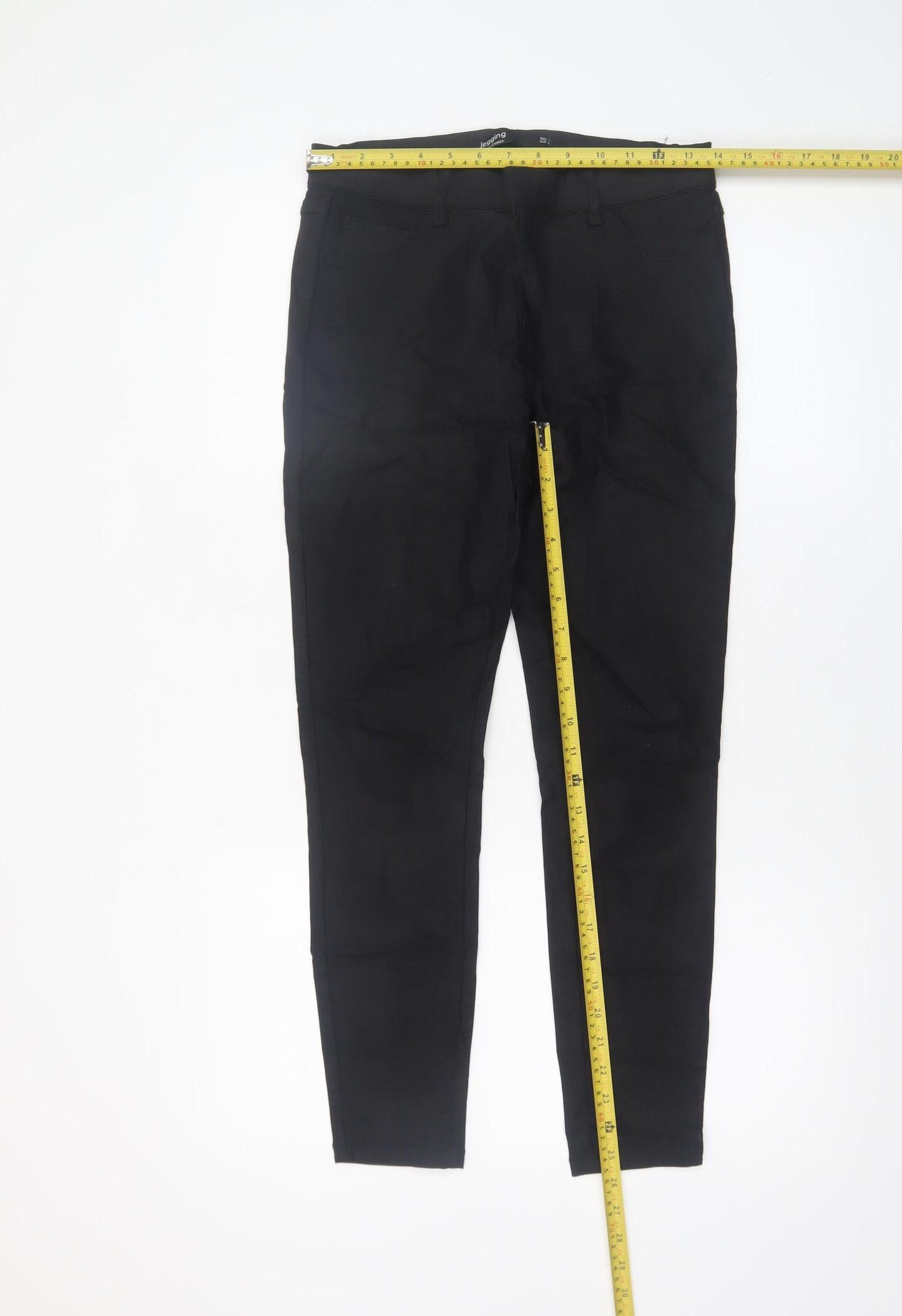 Dunnes Stores Women’s Black Size 12 Jegging Skinny Stretch Trousers