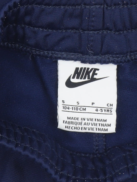 Nike Boys Blue Jogger Trousers 4-5 Years Elastic Waist Sports Pants