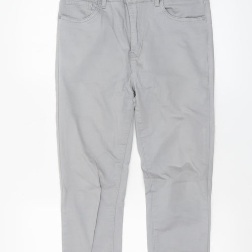 Paco Boutique Women Grey Size 12 Chino Trousers