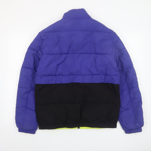 Tommy Jeans Men's Blue Puffer Jacket XS Winter Casual