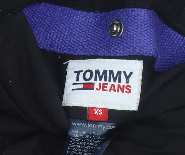 Tommy Jeans Men's Blue Puffer Jacket XS Winter Casual