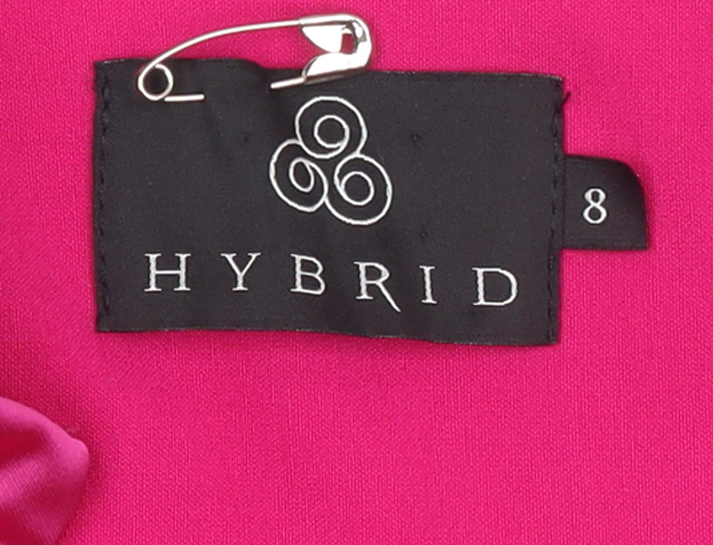Hybrid Women's Pink Size 8 Bodycon Knee Length Dress