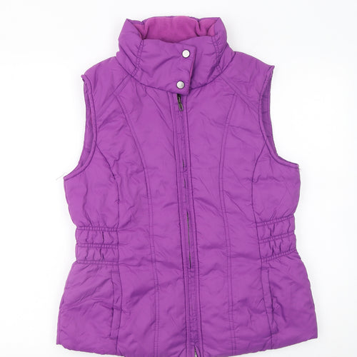 St. Bernard for Dunnes Women’s Purple Puffer Waistcoat Size 12