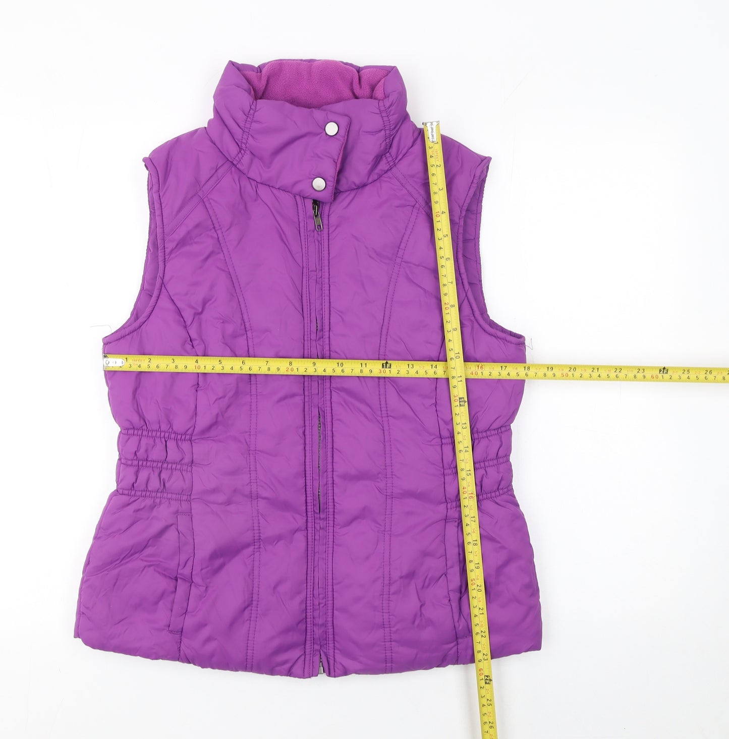 St. Bernard for Dunnes Women’s Purple Puffer Waistcoat Size 12