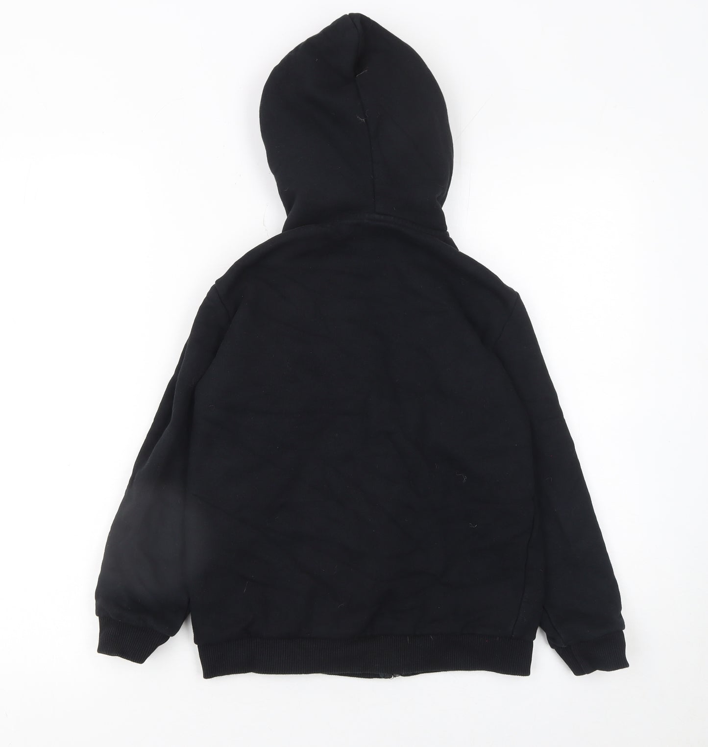 L.F.C. Boys Black Full Zip Fleece Hoodie 9-10 Years Football Logo