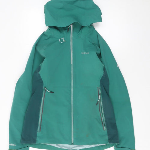 Craghoppers Women's Green Waterproof Hooded Rain Jacket Size 10