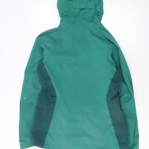 Craghoppers Women's Green Waterproof Hooded Rain Jacket Size 10