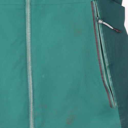 Craghoppers Women's Green Waterproof Hooded Rain Jacket Size 10