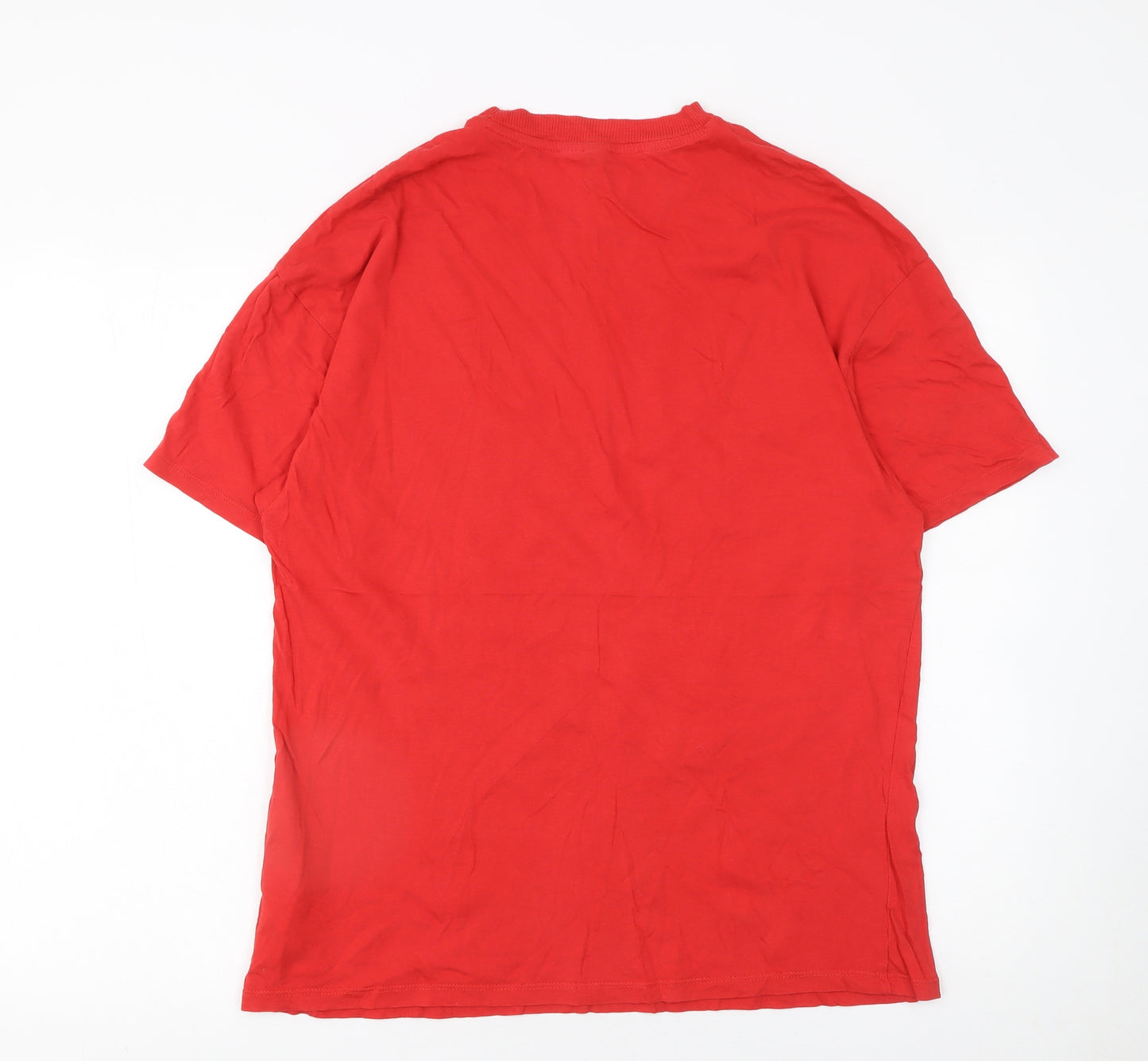 H&M Divided Women's Red USA Orlando Phys Ed Graphic T-Shirt XS