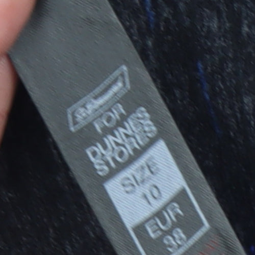 Dunnes Stores Womens Blue Slim Fit Track Jacket Size 10