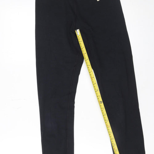 Nike Women’s Black Ankle Leggings Size S Cotton Blend Stretch