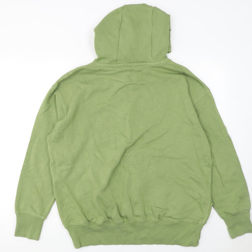 Nike Women’s Green Pullover Hoodie Small Cotton Blend Sweatshirt