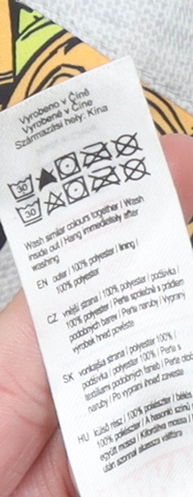 Marvel Boys Multicoloured 6-7 Years Hooded Rain Coat Jacket with Superhero Print