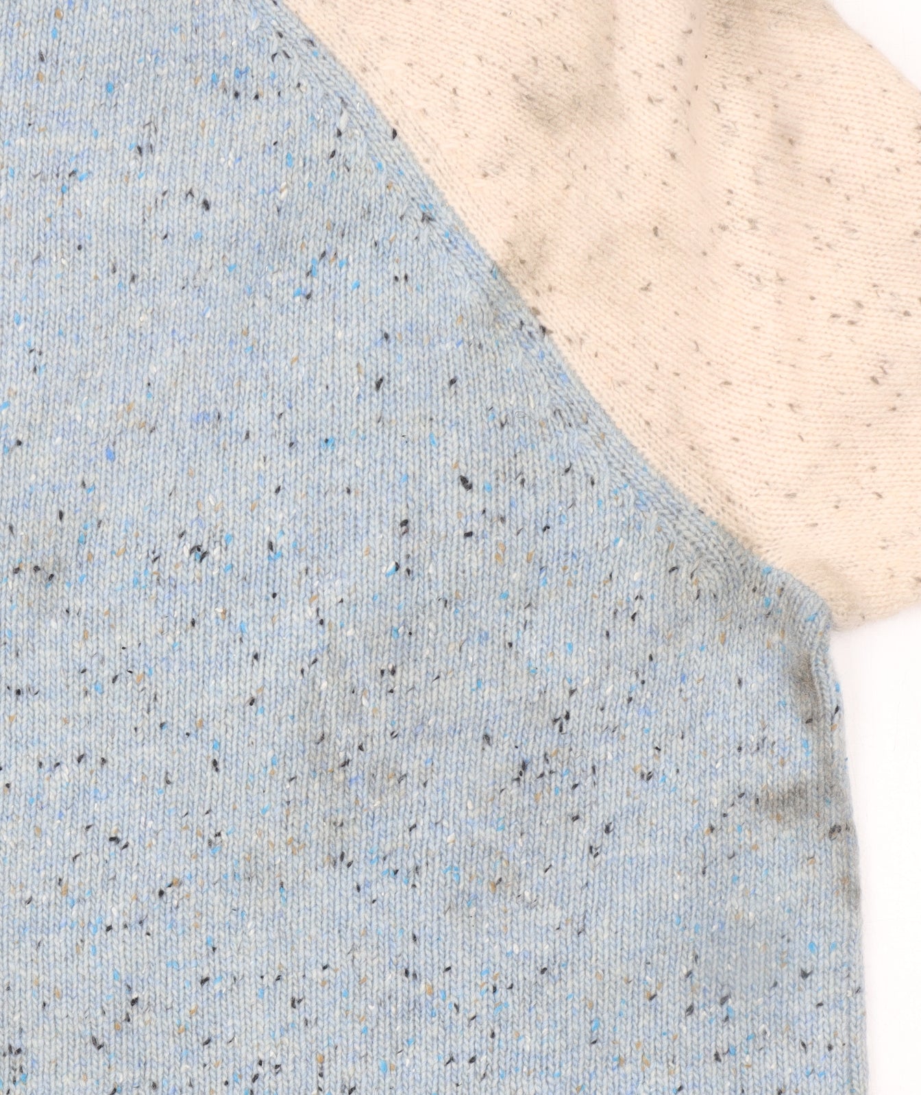 White Stuff Women’s Blue Wool Raglan Jumper Size 20