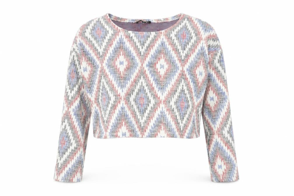 Tally Weijl Women’s Multicoloured Aztec Knit Jumper Size M